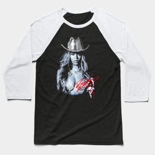 Byonc Black Vintage Baseball T-Shirt